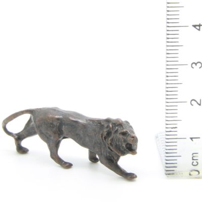Ü-Ei-MF Tiere - Lowe - Bruniert