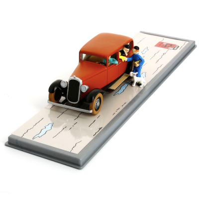 Tintin Transport Diorama 29102 Wang Chen-Yee's car The Blue Lotus