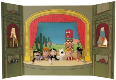 Tintin 35113 Theatre and Finger Puppets