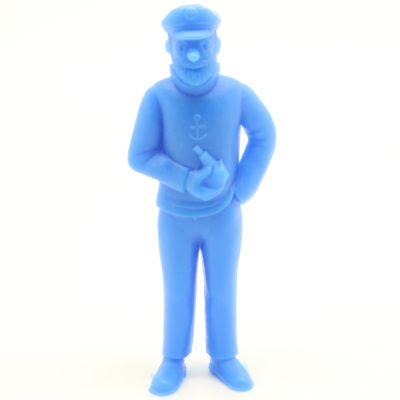 Tintin PVC 1973 Belvision Esso Belgique - Haddock Bleu