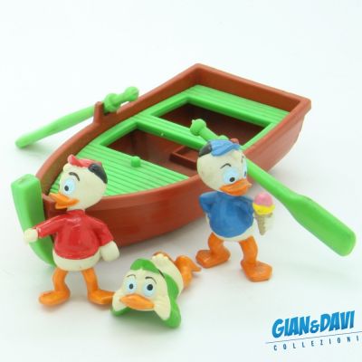 Ü-Ei_MXI_1990 Donald Duck Ruderboot Braun A
