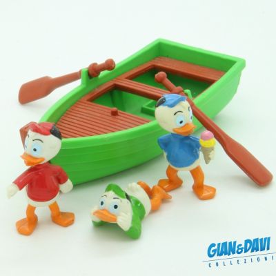 Ü-Ei_MXI_1990 Donald Duck Ruderboot Grun A