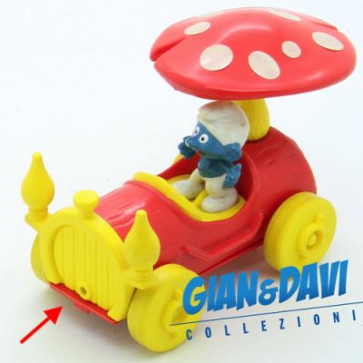 Ü-Ei_MXI_1991 Schlumpfe Auto NOT Complete