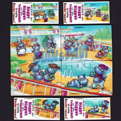 Ü-Ei_PZZ_DE 1992 Happy Hippo Traumschiff Sat BPZ