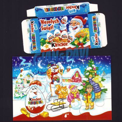 Ü-Ei_PZZ_WBE 2006 Weihnachten 12 Teile Polen