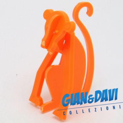 Ü-Ei_SPI_STE Flachstecktiere Affe Orange