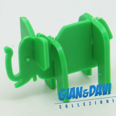 Ü-Ei_SPI_STE Flachstecktiere Elefant Grün