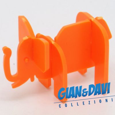 Ü-Ei_SPI_STE Flachstecktiere Elefant Orange