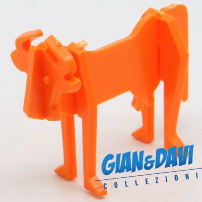 Ü-Ei_SPI_STE Flachstecktiere Gnus Orange