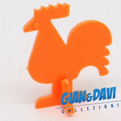 Ü-Ei_SPI_STE Flachstecktiere Hahn Orange