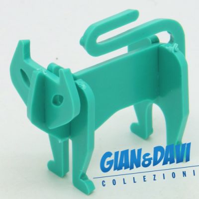 Ü-Ei_SPI_STE Flachstecktiere Katze Grün Blau