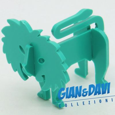 Ü-Ei_SPI_STE Flachstecktiere Löwe Grün Blau