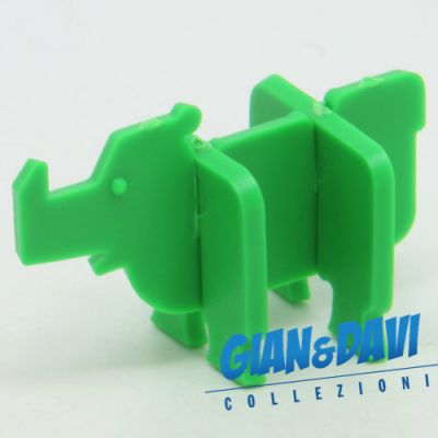 Ü-Ei_SPI_STE Flachstecktiere Nashorn Grün