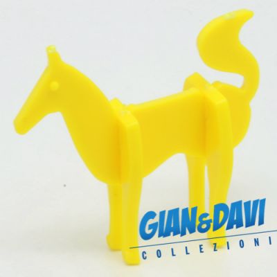 Ü-Ei_SPI_STE Flachstecktiere Pferd Gelb
