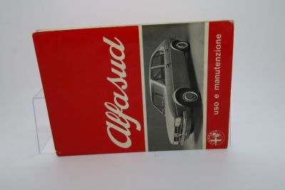 Libretto di Uso e Manutenzione Alfa Romeo Alfasud