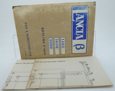 Libretto di Uso e Manutenzione Lancia B +inserto