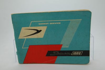 Libretto di Uso e Manutenzione Simca 100 Service