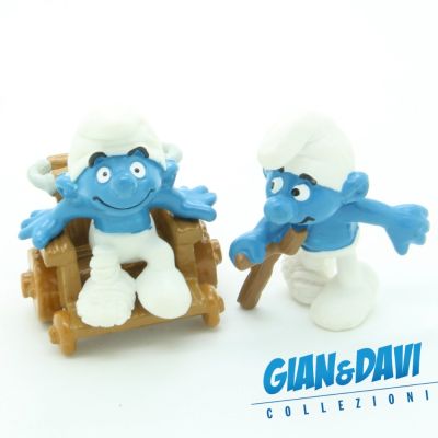 Smurfs Promotional Association des Paralyses de France Coppia