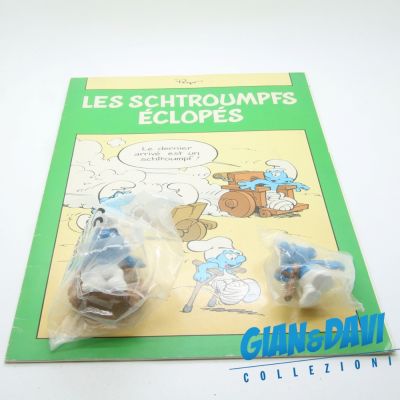 Smurfs Promotional Association des Paralyses de France Coppia + Libro