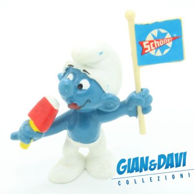 Smurfs Promotional Ice Lolly SC900 Schöller B