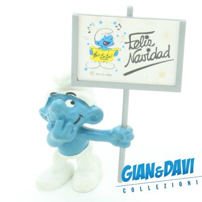 Smurfs Promotional Spanish Promo SP060 FELIZ NAVIDAD