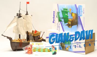 Promozionale Perlana Disney La Sirenetta Il Vascello del Principe Eric