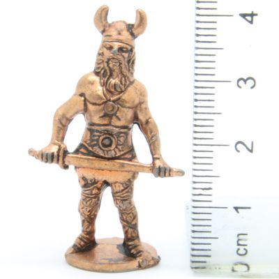 Ferrero Kinder Ü-Ei Soldatini Metallfiguren Vikinger - 2 40mm Kupfer