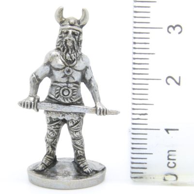 Ferrero Kinder Ü-Ei Soldatini Metallfiguren Vikinger - A2 35mm Eisen