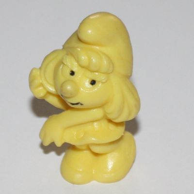 WA025 WALDBAUR 2.0034 Smurfette Bully Peyo © handriftet Yellow