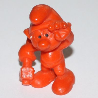 WA048 WALDBAUR 2.0083 Hammer Bully Peyo © W.Germany Orange