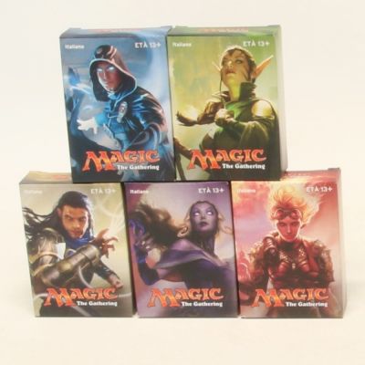 MTG Magic The Gathering – 5 Welcome Decks 2017 M17 ITA