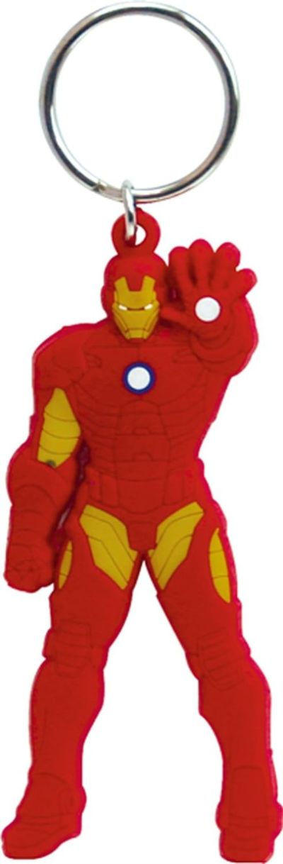 Monogram International Keyring Portachiavi Soft Touch Marvel Iron Man