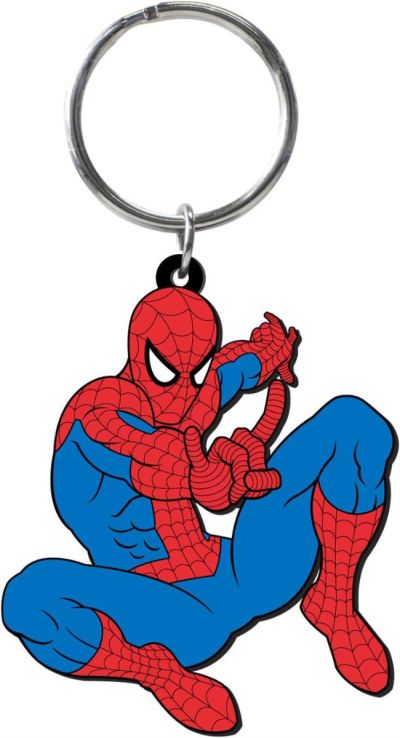 Monogram International Keyring Portachiavi Soft Touch Marvel Spider-Man