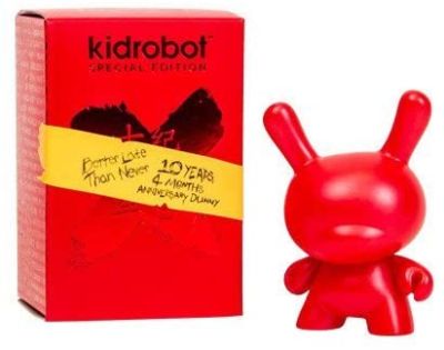 Kidrobot - 10th Anniversary Dunny Red