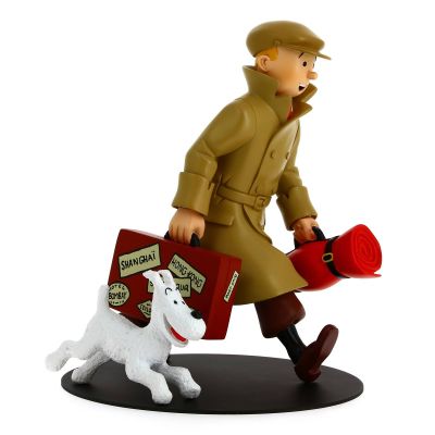 Tintin Statues 46948 Tintin and Snowy “HOMECOMING” figurine