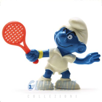 2.0049 20049 Tennis Smurf Puffo Tennista 3A
