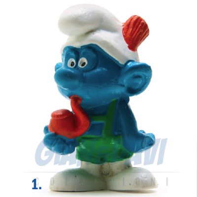 2.0081 20081 Tyrolese Smurf Puffo Tirolese 1A