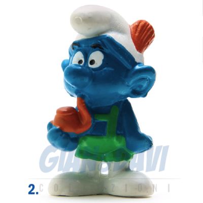 2.0081 20081 Tyrolese Smurf Puffo Tirolese 2A