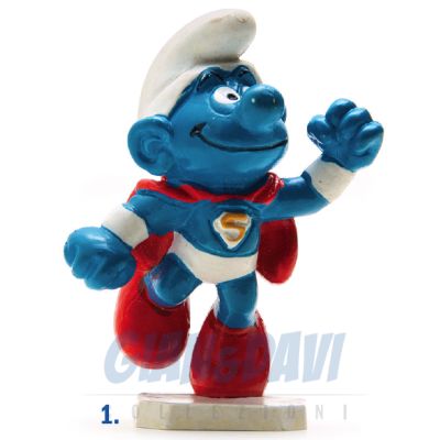 2.0119 20119 Smurferman Smurf Puffo Superman 1B