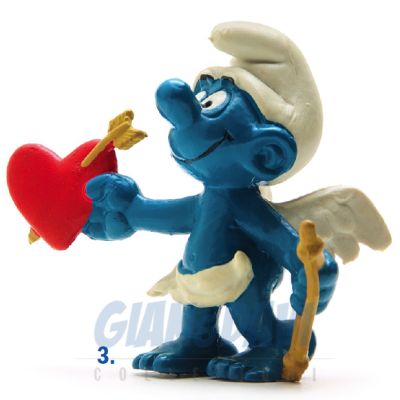2.0128 20128 Amour Smurf Puffo Cupido 3A