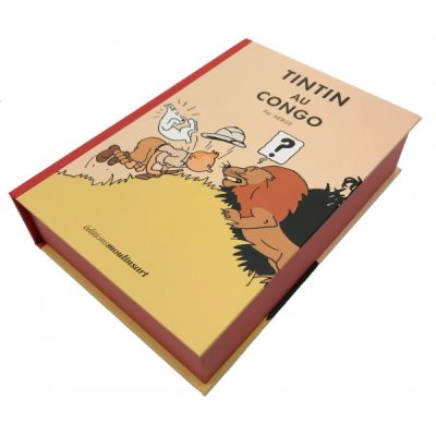 Tintin Libri 23548 Tintin au Congo Coffret litho