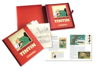 Tintin Libri 24303 Les trésors de Tintin (luxe)