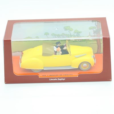 Tintin en Voiture - 2 528 007 Le cabriolet di capitane Haddock des 7 Boules de cristal