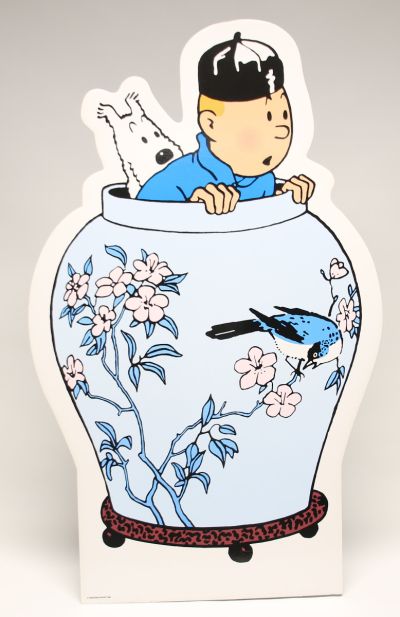 Tintin 28406 Carton Decoupe Pothiche 68 x 98cm