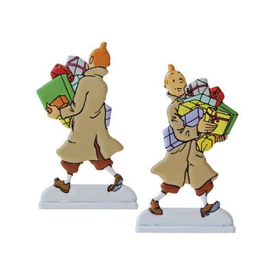 Tintin Figurines en Alliage en relief 29233 TINTIN CADEAUX