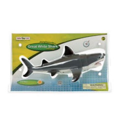 352240 JAW SNAPPING GREAT WHITE SHARK
