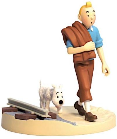 Tintin Coffret Scene Plastique 43111 VOIE FERRÉE