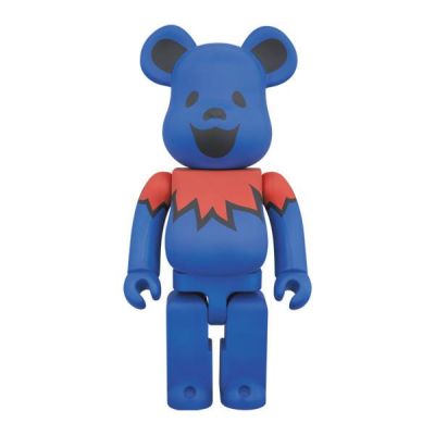Medicom Toy BE@RBRICK Grateful Dead Dancing Bears Blue 100%