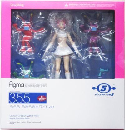 Action Figure Figma Max Factory 355 Ulala Cheery White Ver. in Original Box