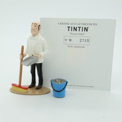 Tintin Figurines en Alliage 46919 Generique Nestor Balai 2735
